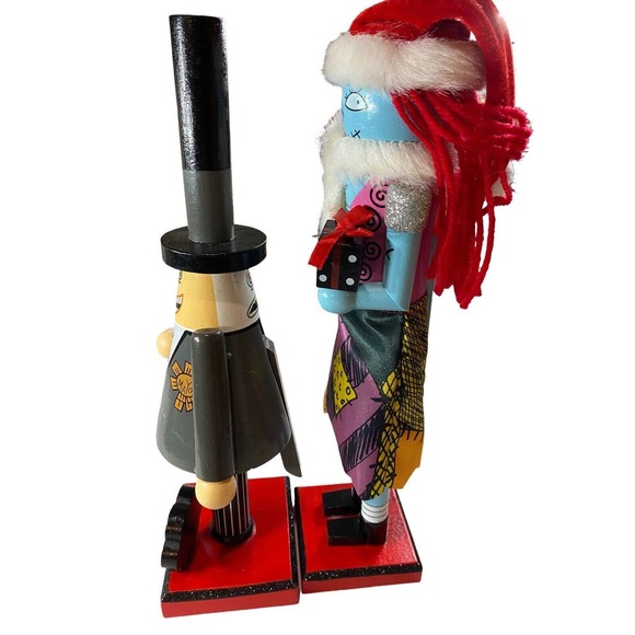 Nightmare Before Christmas Sally Santa And Mayor Nutcracker Walgreens 2021 Decor - Picture 7 of 14